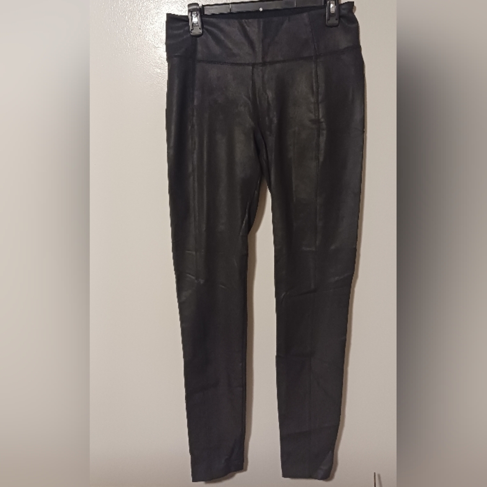 Athleta Delancey Gleam Tight Black Leggings